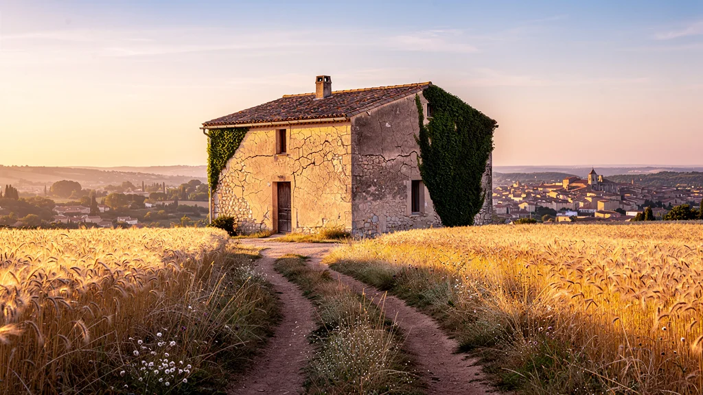 Maison d'hôtes isolée près de Calvisson loin des marchés, gâchant une escapade paisible